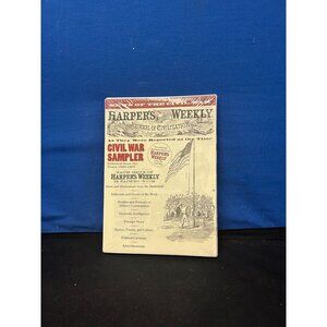 Harpers Weekly Civil War Sampler Hardcover Book Sealed New